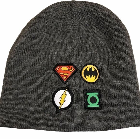 Justice League youth teens boy hat beanie DC Comic - Picture 1 of 3